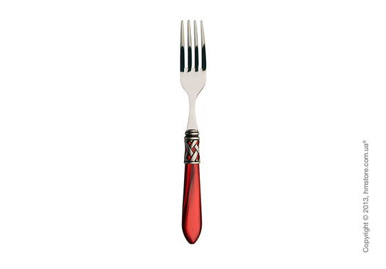 Набор столовых приборов Bugatti Aladdin коллекция Old-Silverplated Ring на 6 персон, 24 предмета, Burgundy