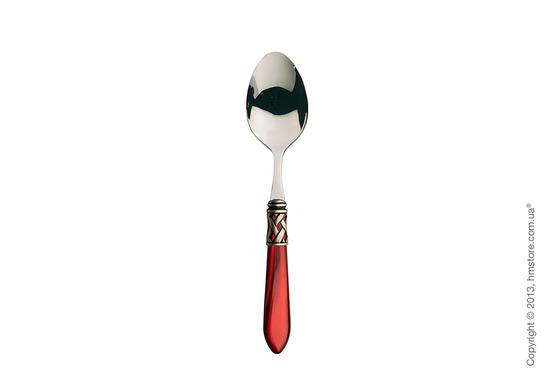 Набор столовых приборов Bugatti Aladdin коллекция Old-Silverplated Ring на 6 персон, 24 предмета, Burgundy