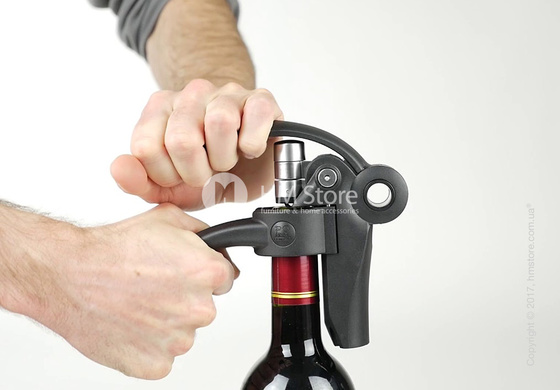 Штопор Peugeot Baltaz Dark Saveurs De Vins, Black