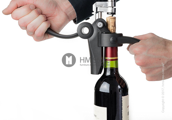 Штопор Peugeot Baltaz Dark Saveurs De Vins, Black