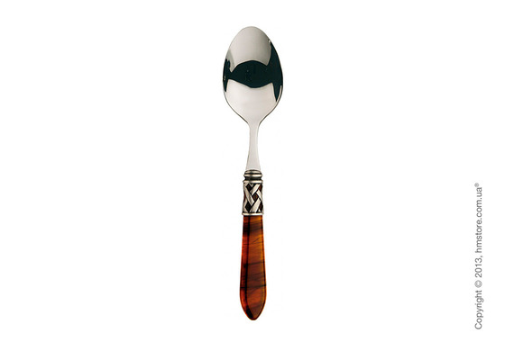 Набор столовых приборов Bugatti Aladdin коллекция Old-Silverplated Ring на 6 персон, 24 предмета, Transparent Tortoiseshell