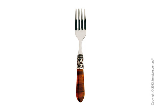 Набор столовых приборов Bugatti Aladdin коллекция Old-Silverplated Ring на 6 персон, 24 предмета, Transparent Tortoiseshell