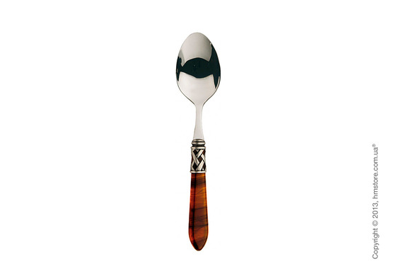 Набор столовых приборов Bugatti Aladdin коллекция Old-Silverplated Ring на 6 персон, 24 предмета, Transparent Tortoiseshell