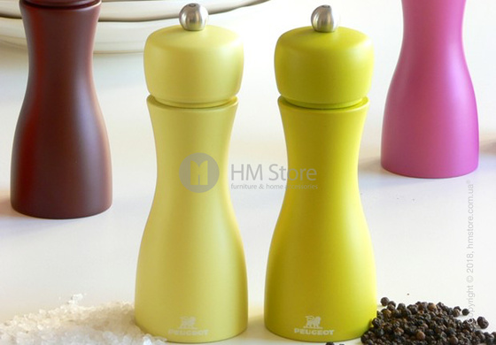 Набор мельниц для соли и перца Peugeot Tahiti Spring 15 см, Green