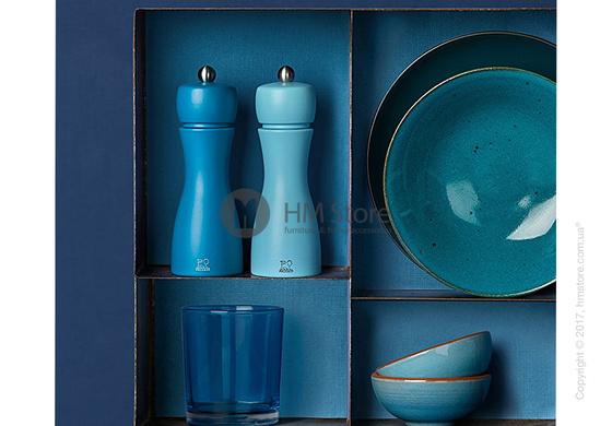 Набор мельниц для соли и перца Peugeot Tahiti Summer 15 см, Blue