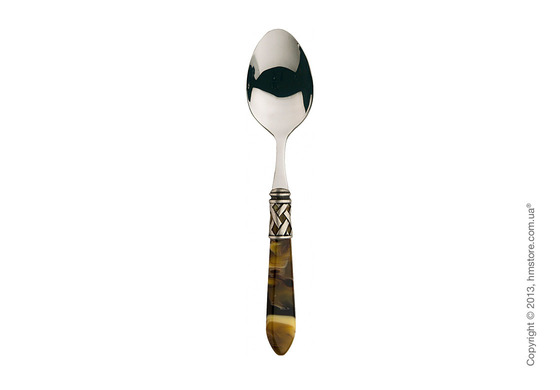 Набор столовых приборов Bugatti Aladdin коллекция Old-Silverplated Ring на 6 персон, 24 предмета, Horn