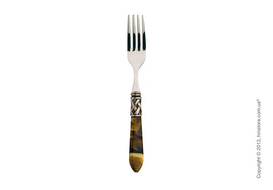 Набор столовых приборов Bugatti Aladdin коллекция Old-Silverplated Ring на 6 персон, 24 предмета, Horn