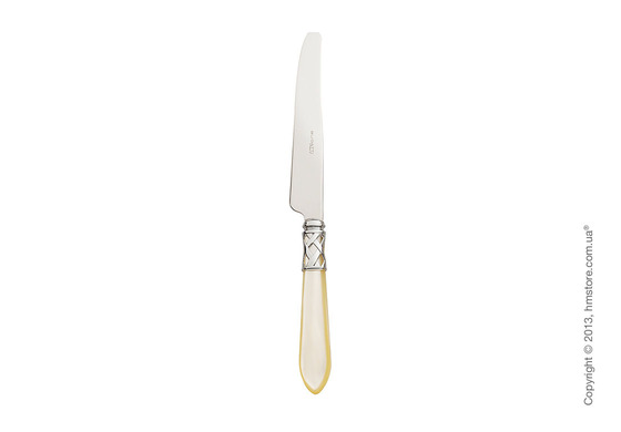 Набор столовых приборов Bugatti Aladdin коллекция Chromed Metal Ring на 6 персон, 24 предмета, Ivory