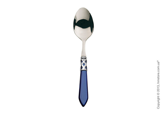 Набор столовых приборов Bugatti Aladdin коллекция Chromed Metal Ring на 6 персон, 24 предмета, Blue