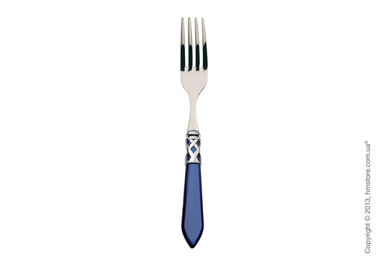 Набор столовых приборов Bugatti Aladdin коллекция Chromed Metal Ring на 6 персон, 24 предмета, Blue