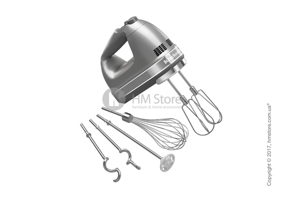 Ручной миксер KitchenAid 9-Speed Hand Mixer, Contour Silver. Купить