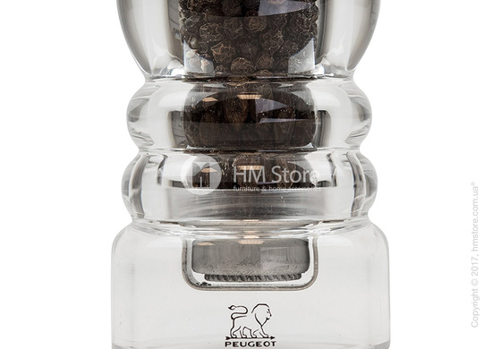 Мельница для перца Peugeot Nancy 9 см, Transparent