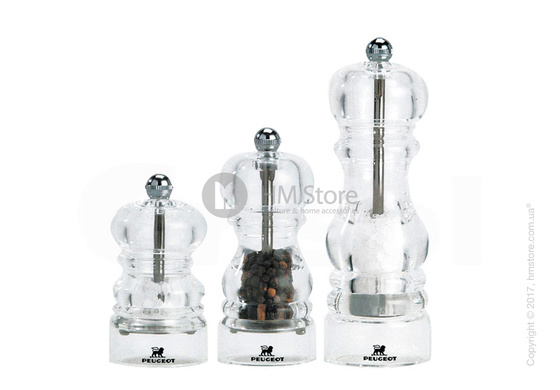 Мельница для перца Peugeot Nancy 9 см, Transparent
