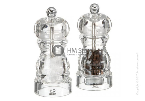  Мельница для соли Peugeot Nancy 12 см, Transparent