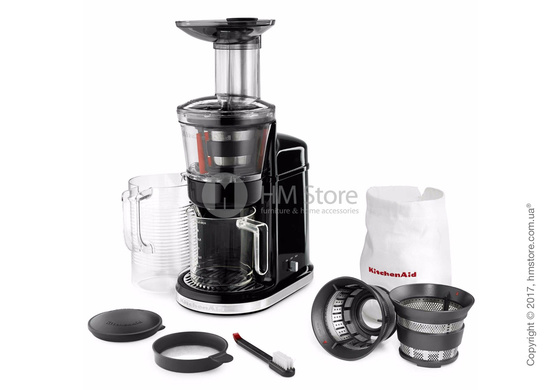 Шнековая соковыжималка KitchenAid Artisan Maximum Extraction Juicer, Onyx Black