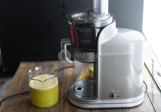 Шнековая соковыжималка KitchenAid Artisan Maximum Extraction Juicer, Medallion Silver