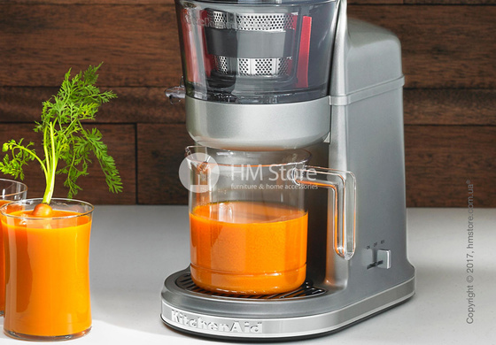 Шнековая соковыжималка KitchenAid Artisan Maximum Extraction Juicer, Medallion Silver