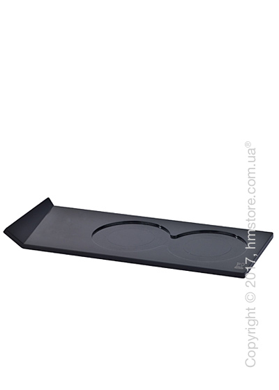 Подставка для 2-х мельниц высотой до 21 см Peugeot Alpha, Black