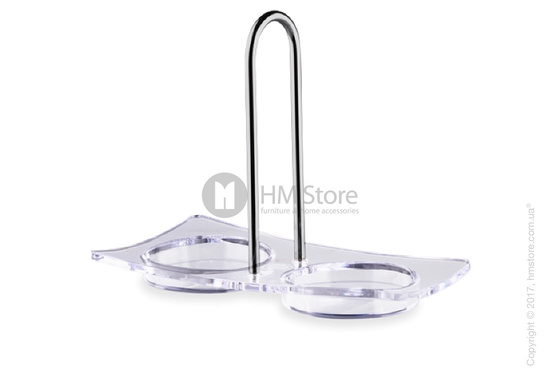 Подставка для 2-х мельниц высотой до 16 см Peugeot Linea, Transparent