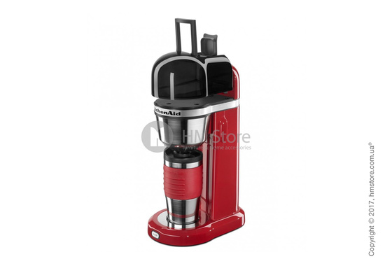 Персональная кофеварка KitchenAid Personal Coffee Maker with 18 oz Thermal Mug, Empire Red. Купить