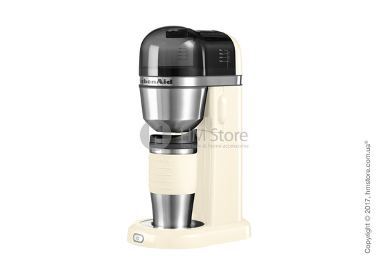 Персональная кофеварка KitchenAid Personal Coffee Maker with 18 oz Thermal Mug, Almond Cream. Купить
