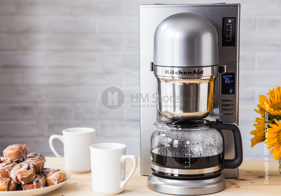 Кофеварка заливного типа KitchenAid Pour Over Coffee Brewer, Contour Silver. Купить