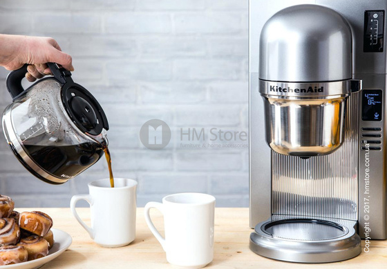 Кофеварка заливного типа KitchenAid Pour Over Coffee Brewer, Contour Silver. Купить