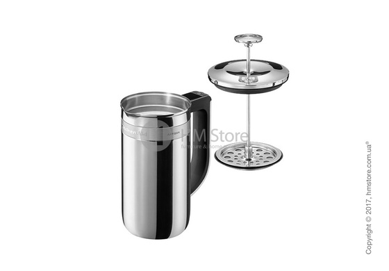Френч-пресс KitchenAid Precision Press Coffee Maker, 740 мл, Stainless Steel 