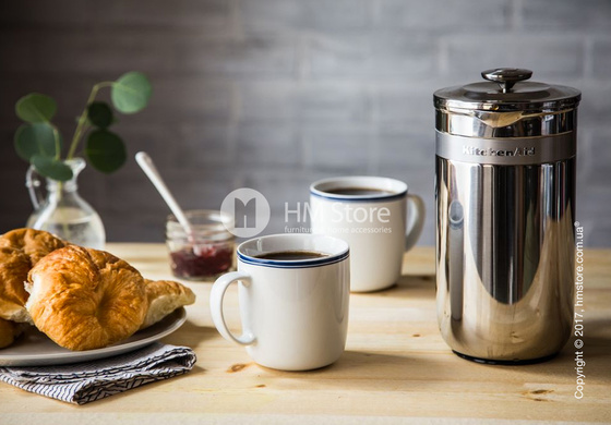 Френч-пресс KitchenAid Precision Press Coffee Maker, 740 мл, Stainless Steel 
