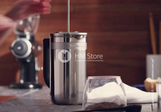 Френч-пресс KitchenAid Precision Press Coffee Maker, 740 мл, Stainless Steel 