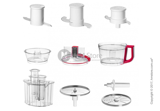 Кухонный комбайн KitchenAid Food Processor 2.1 л, Empire Red. Купить