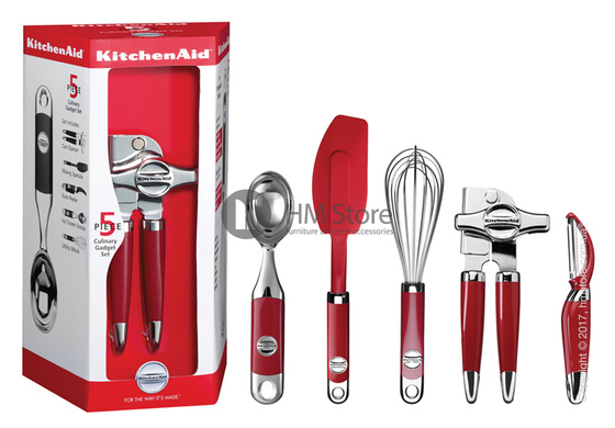 Лопатка силиконовая KitchenAid, Empire Red  Лопатка силиконовая KitchenAid, Empire Red