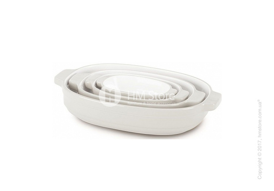 Набор емкостей керамических KitchenAid Ceramic 4 предмета, Almond Cream