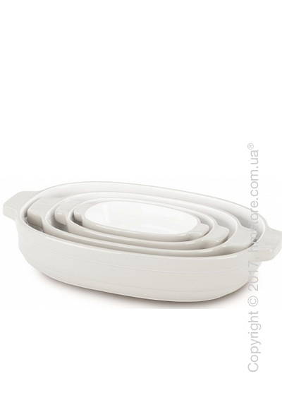 Набор емкостей керамических KitchenAid Ceramic 4 предмета, Almond Cream