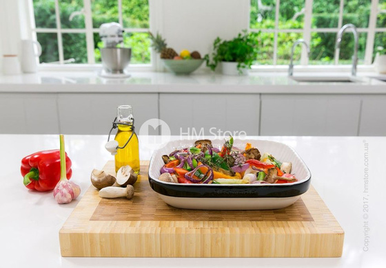 Набор емкостей керамических 10х10 KitchenAid Ceramic Ramekin 4 предмета, Onyx Black