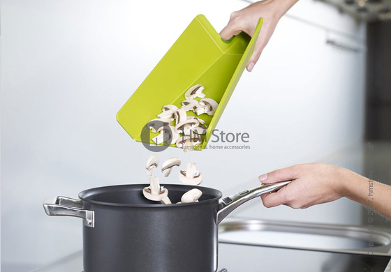 Разделочная доска Joseph Joseph Chop2Pot Mini, Green