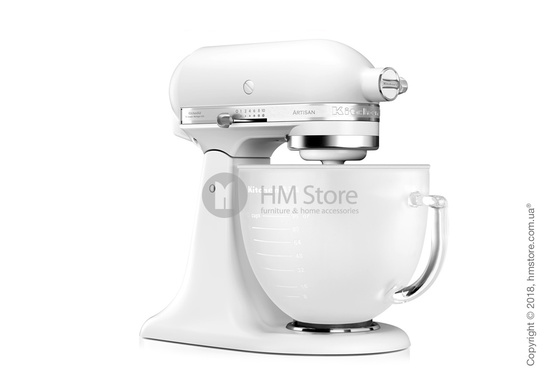 Планетарный миксер KitchenAid Artisan Series 5-Quart Tilt-Head Stand Mixer 4.8 л, Frosted Pearl White. Купить