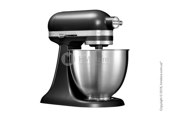 Планетарный миксер KitchenAid Artisan Mini Quart Tilt-Head Stand Mixer 3.3 л, Matte Black. Купить