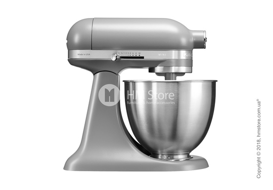 Планетарный миксер KitchenAid Artisan Mini Quart Tilt-Head Stand Mixer 3.3 л, Matte Grey. Купить