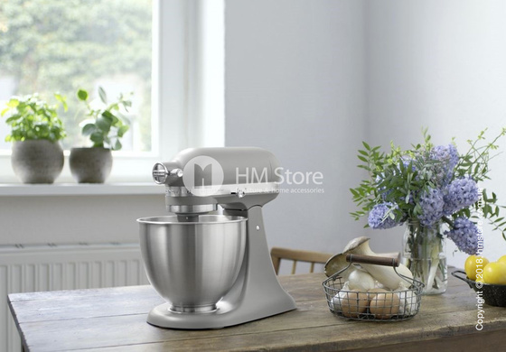 Планетарный миксер KitchenAid Artisan Mini Quart Tilt-Head Stand Mixer 3.3 л, Matte Grey. Купить