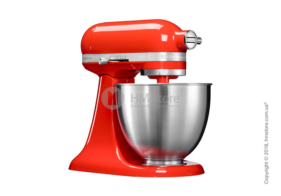 Планетарный миксер KitchenAid Artisan Mini Quart Tilt-Head Stand Mixer 3.3 л, Hot Sauce. Купить