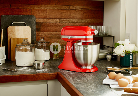 Планетарный миксер KitchenAid Artisan Mini Quart Tilt-Head Stand Mixer 3.3 л, Hot Sauce. Купить