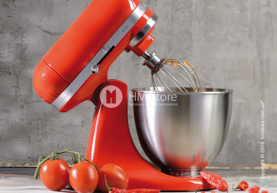 Планетарный миксер KitchenAid Artisan Mini Quart Tilt-Head Stand Mixer 3.3 л, Hot Sauce. Купить
