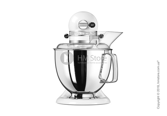 Планетарный миксер KitchenAid Artisan Series 5-Quart Tilt-Head Stand Mixer Plus Bowl 4.8 л, White