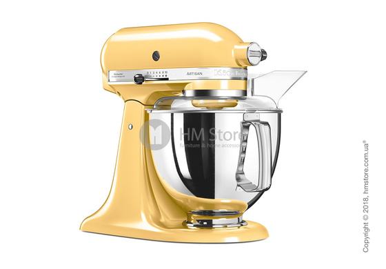 Планетарный миксер KitchenAid Artisan Series 5-Quart Tilt-Head Stand Mixer Plus Bowl 4.8 л, Majestic Yellow