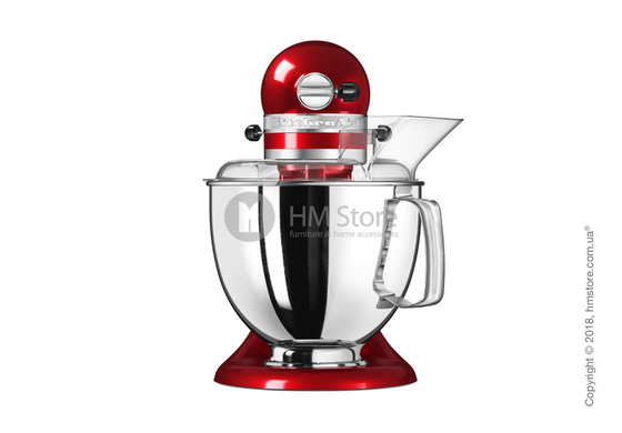 Планетарный миксер KitchenAid Artisan Series 5-Quart Tilt-Head Stand Mixer Plus Bowl 4.8 л, Candy Apple Red