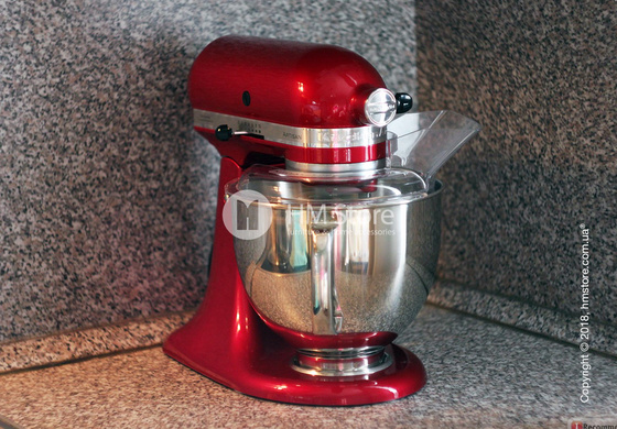 Планетарный миксер KitchenAid Artisan Series 5-Quart Tilt-Head Stand Mixer Plus Bowl 4.8 л, Candy Apple Red