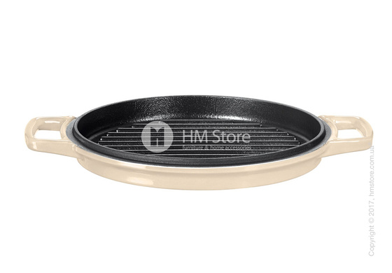 Кастрюля чугунная KitchenAid Cast Iron 24 см, Almond Cream Кастрюля чугунная KitchenAid Cast Iron 24 см, Almond Cream