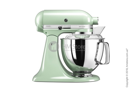 Планетарный миксер KitchenAid Artisan Series 5-Quart Tilt-Head Stand Mixer Plus Bowl 4.8 л, Pistazie