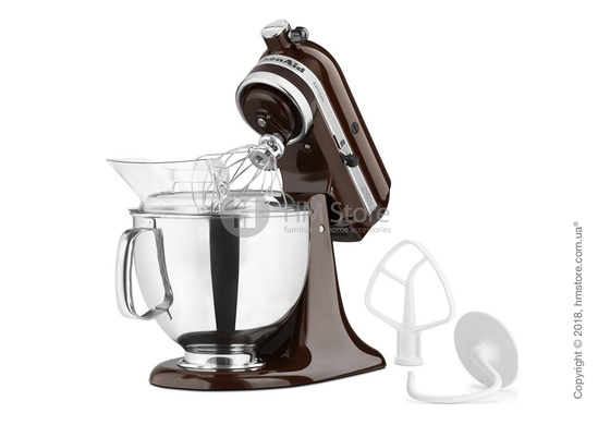 Планетарный миксер KitchenAid Artisan Series 5-Quart Tilt-Head Stand Mixer Plus Bowl 4.8 л, Espresso